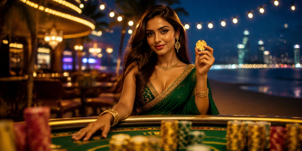 Indian entertainment scene blending casino culture and festive flair